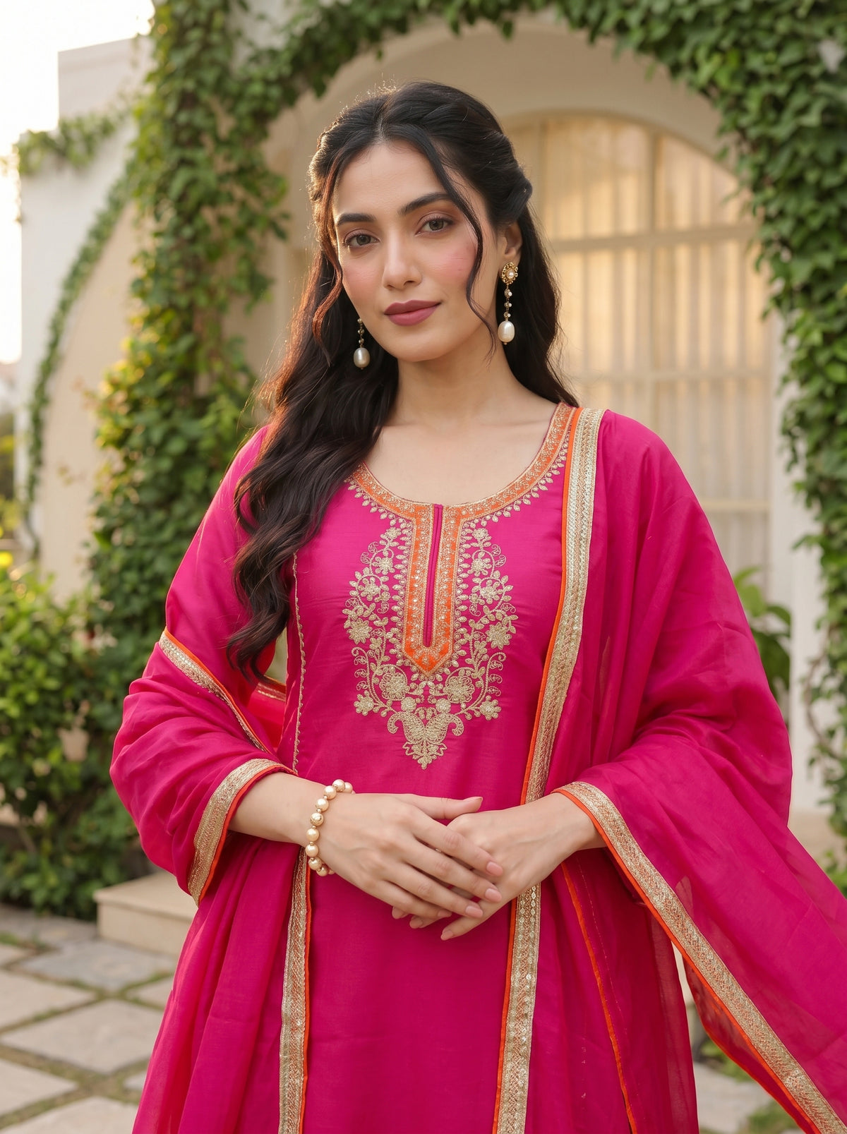 Zarisha Royale Embroidered Suit Set