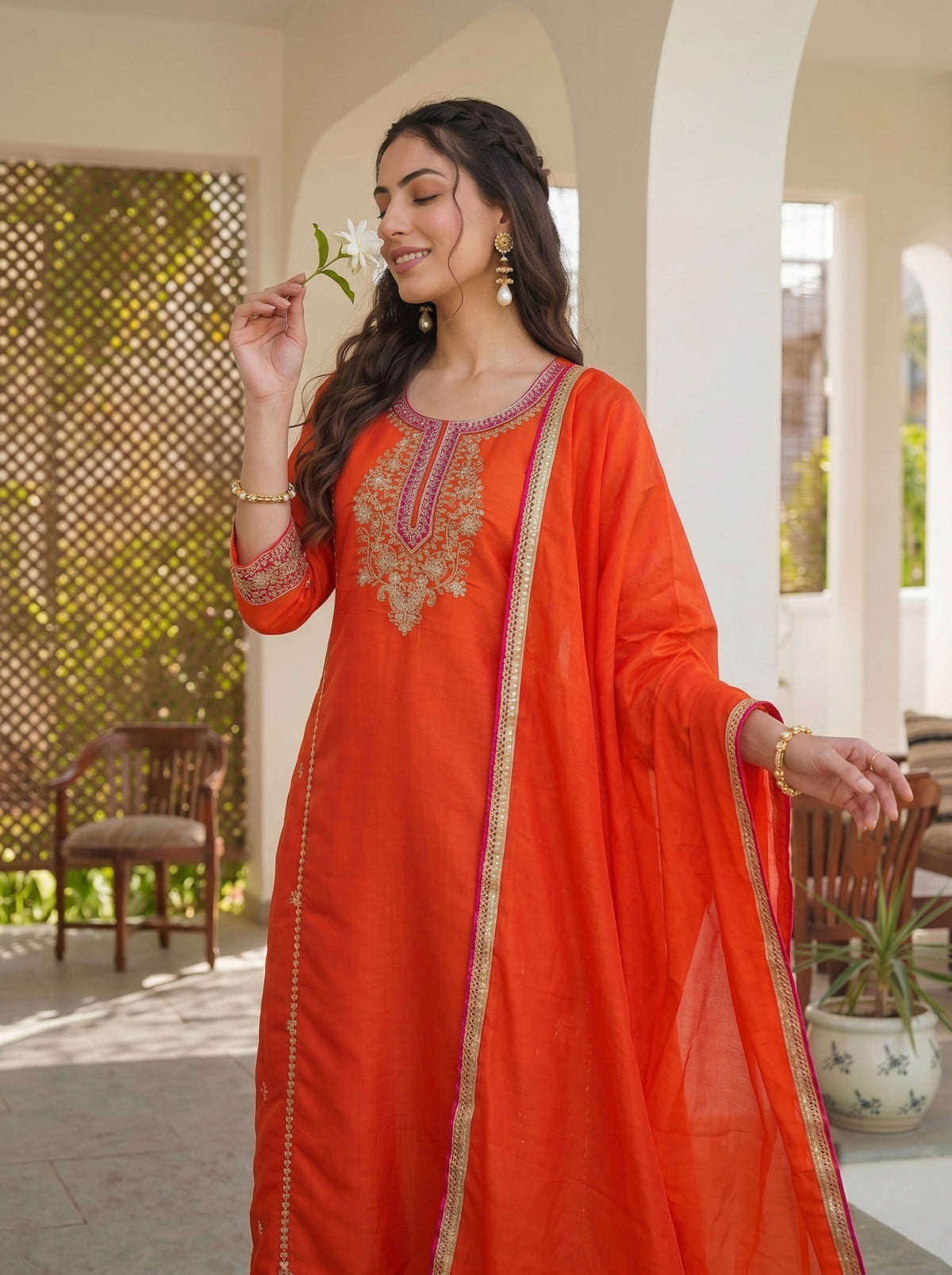 Zarisha Royale Embroidered Suit Set