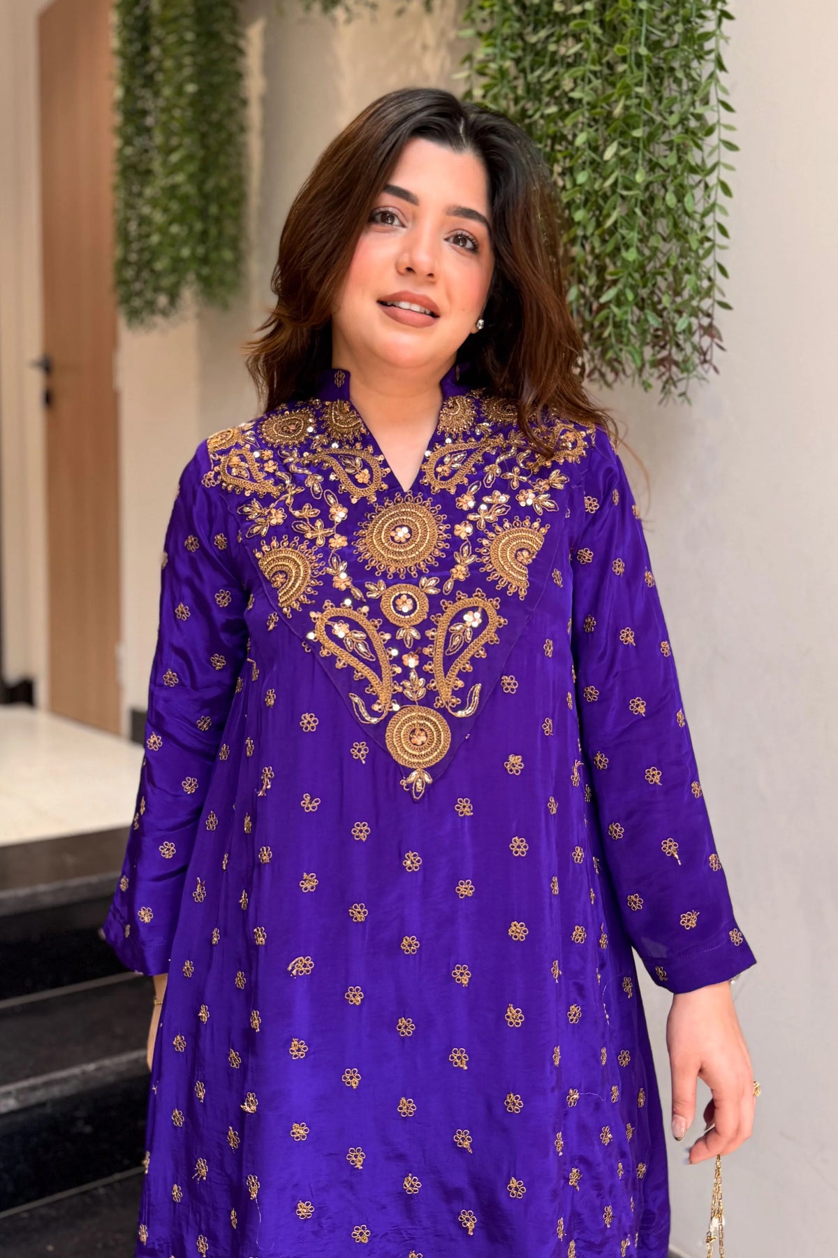 Aurelia Heritage Embroidered Co-Ord Set