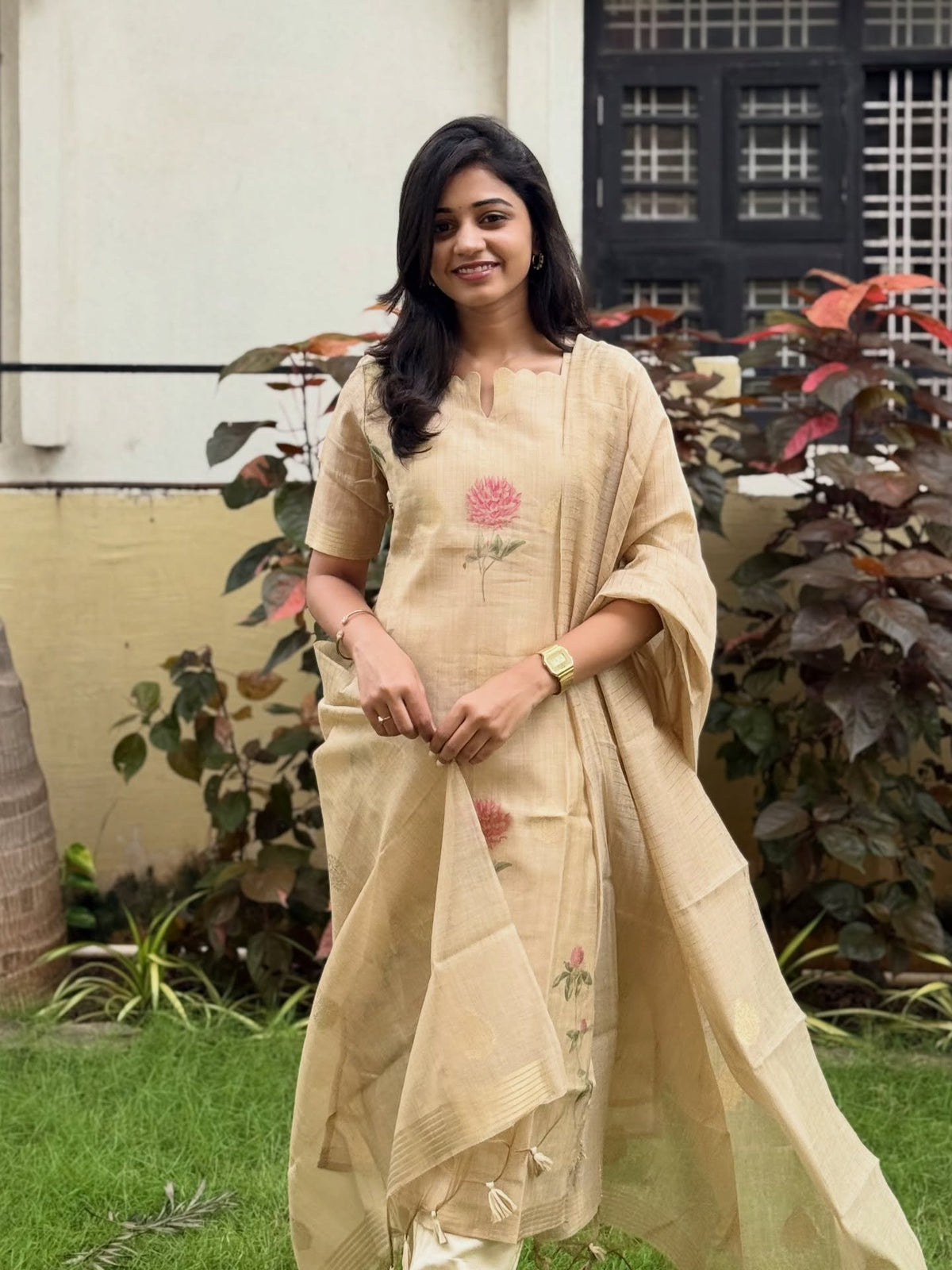 Kumudini Floral Grace Suit Set