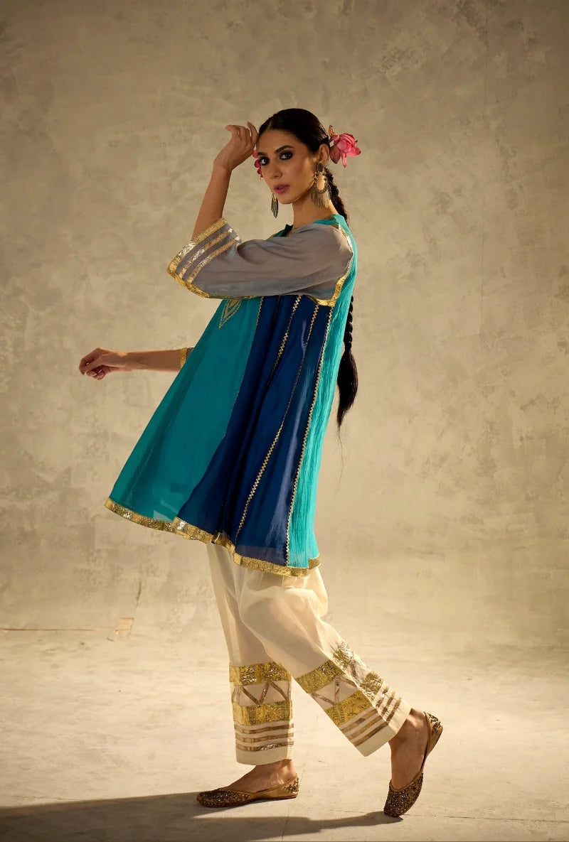 Kareena Kapoor Inspried Pure Mul Cotton Cord Set