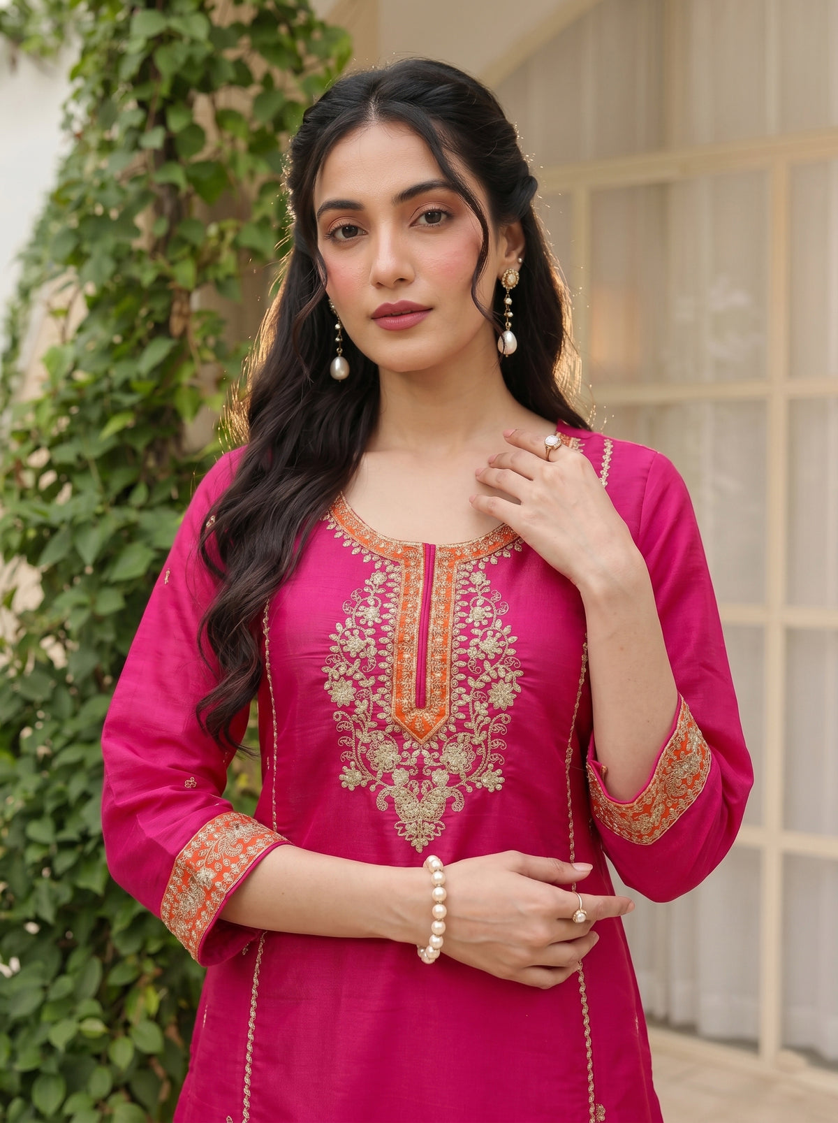 Zarisha Royale Embroidered Suit Set