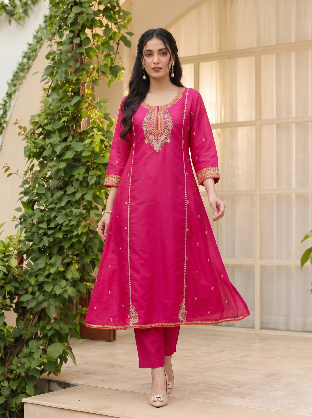 Zarisha Royale Embroidered Suit Set
