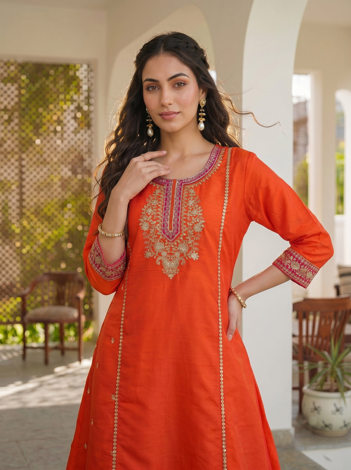 Zarisha Royale Embroidered Suit Set