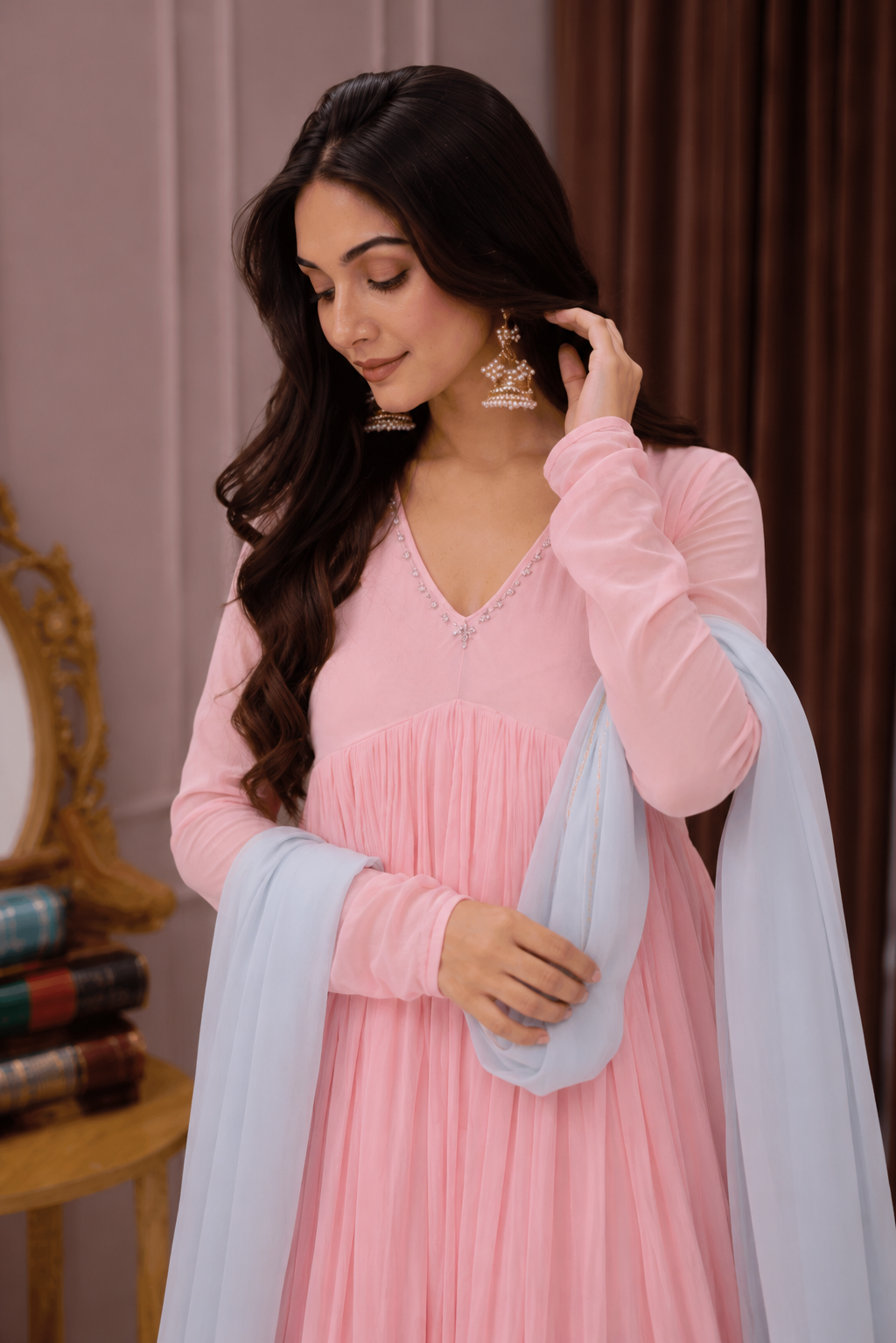 Navya Heritage Anarkali Suit Set