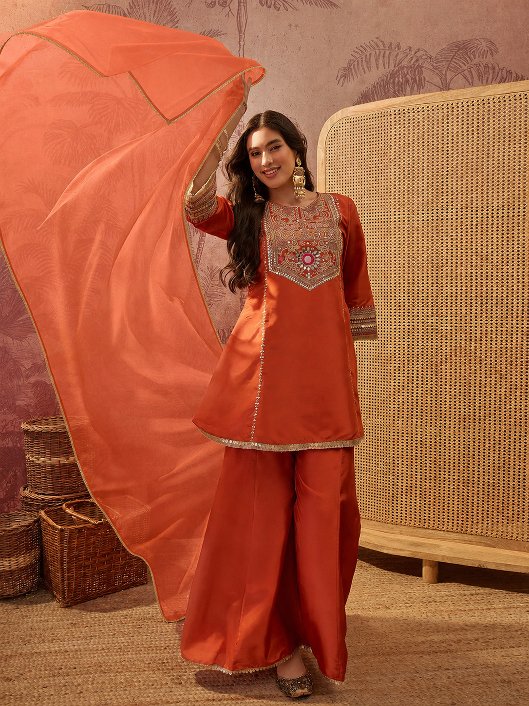 Devika Royale Embroidered Co-ord Set