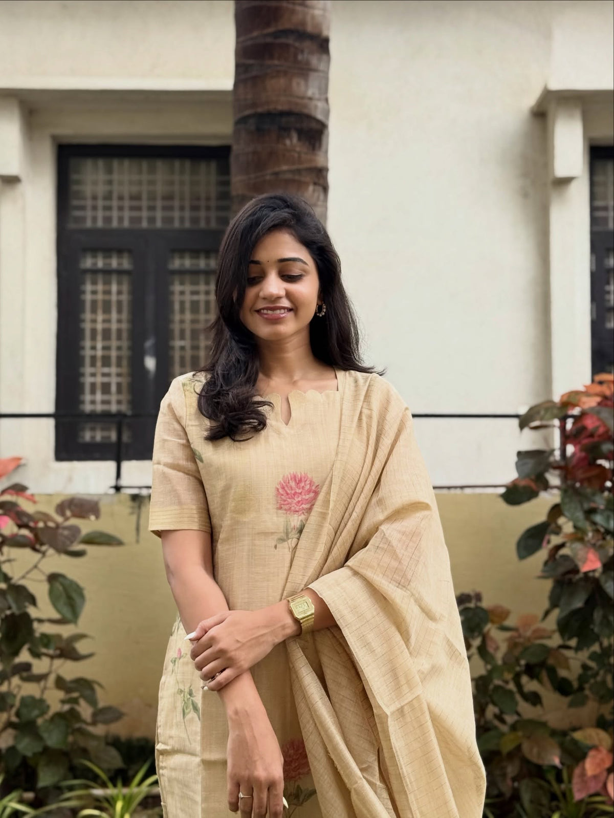 Kumudini Floral Grace Suit Set