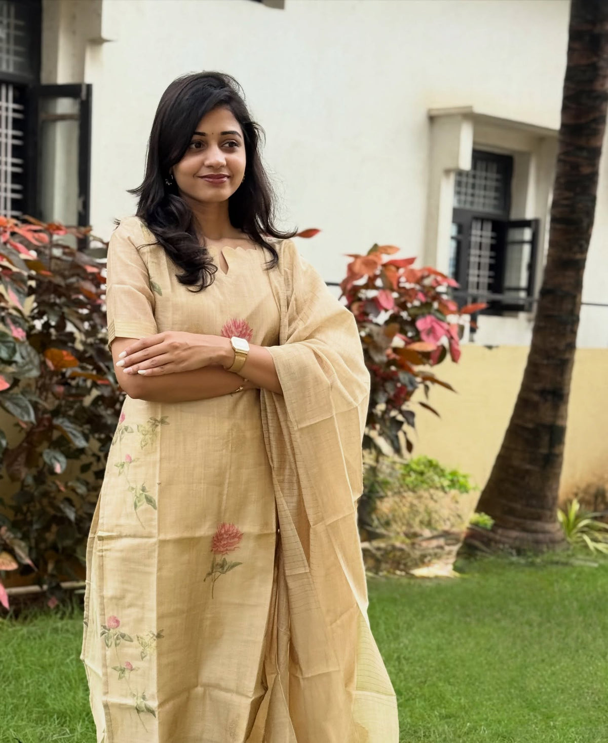 Kumudini Floral Grace Suit Set