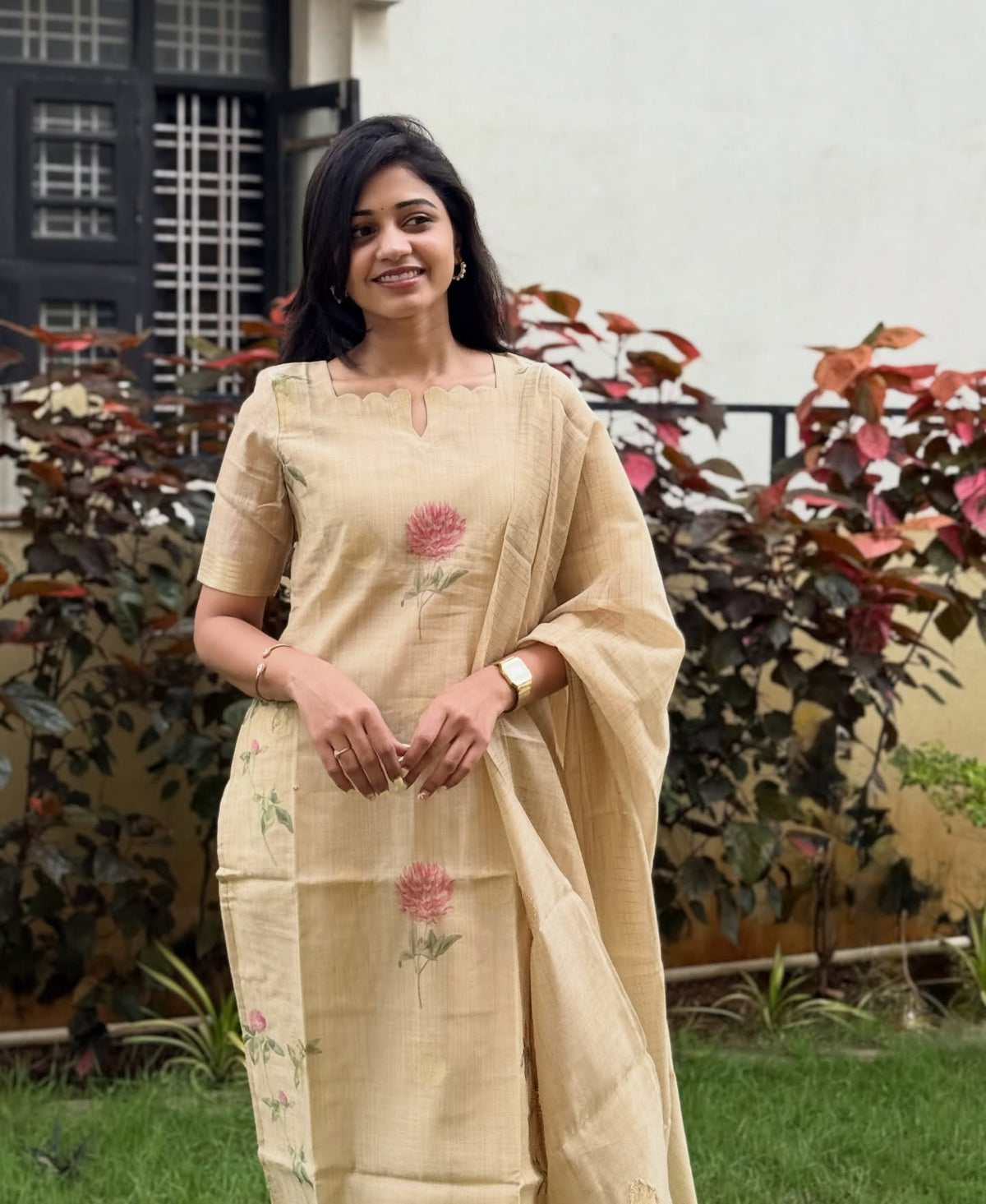 Kumudini Floral Grace Suit Set