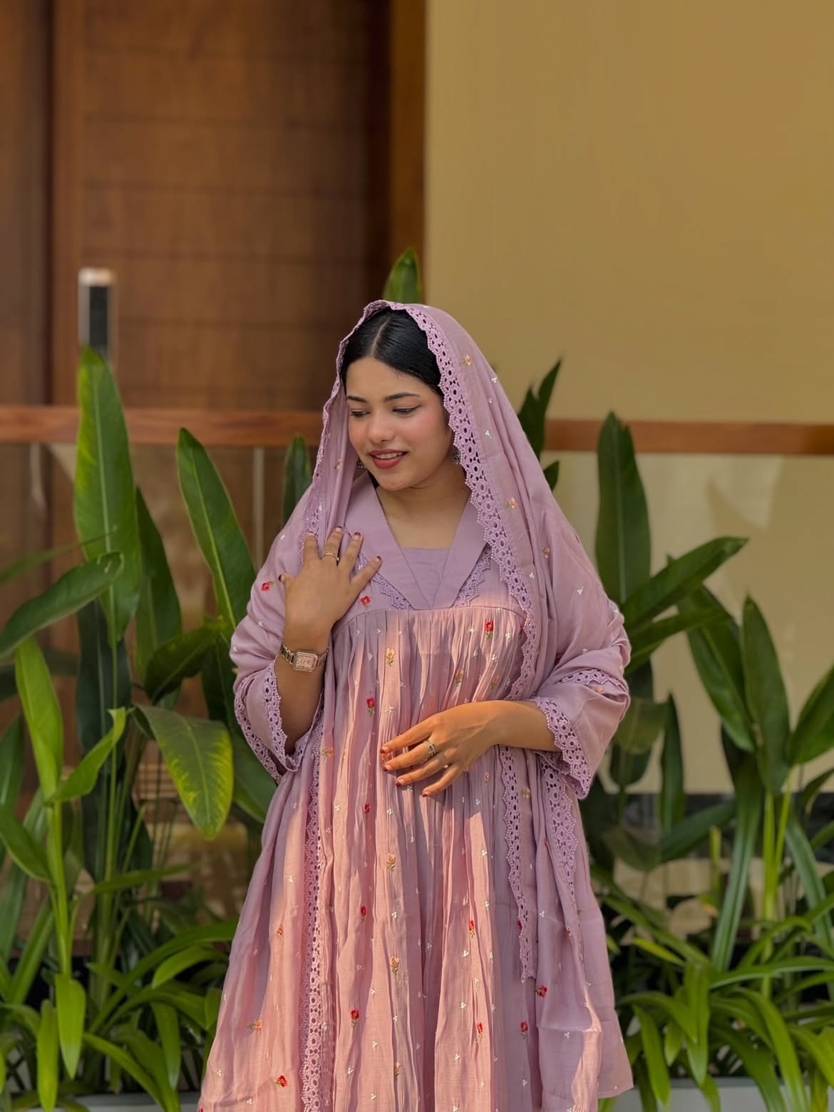 Vasundhara Sunlit Embroidered Kurta Set